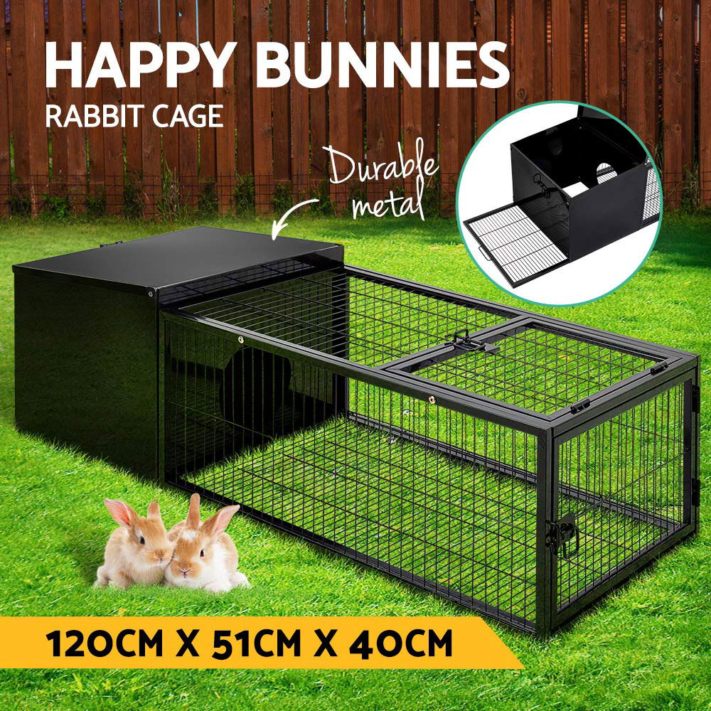 Rabbit Bunny Guinea Pig Cage 122cm Metal - Image 2