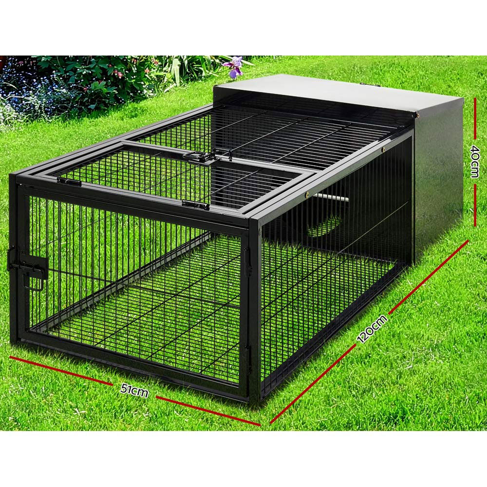 Rabbit Bunny Guinea Pig Cage 122cm Metal - Image 7