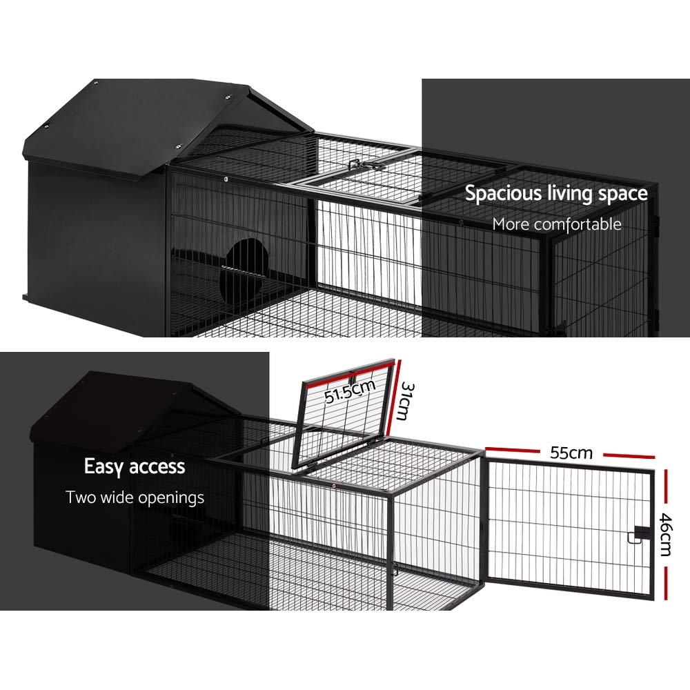Rabbit Bunny Guinea Pig Cage 162cm Metal - Image 5