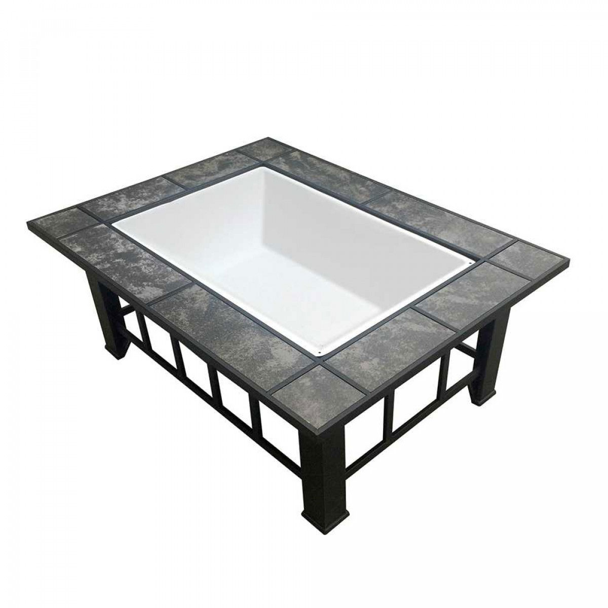 4-in-1 Fire Pit BBQ 94 x 71cm - Image 3