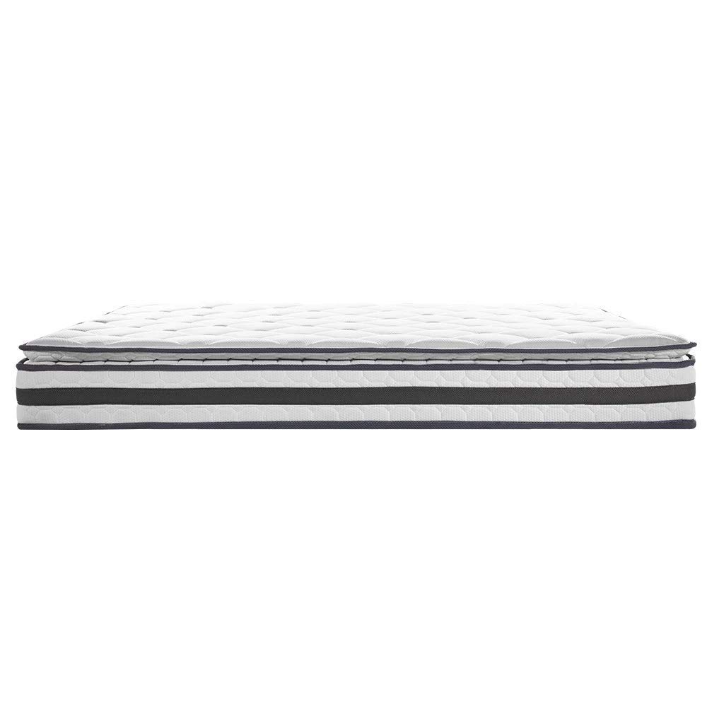 Mattress Pocket Spring Foam 21cm Medium Firm Euro Top - Image 3