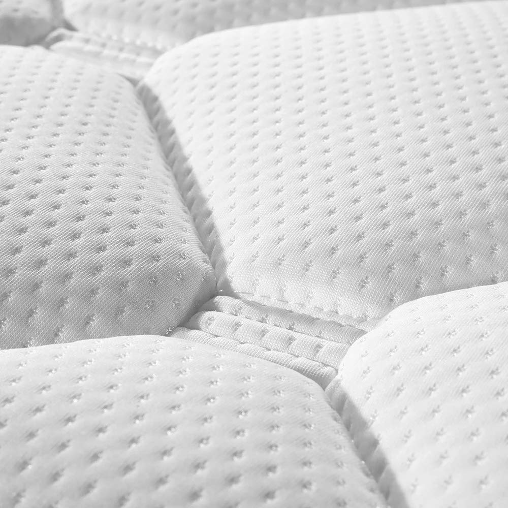Mattress Pocket Spring Foam 21cm Medium Firm Euro Top - Image 5