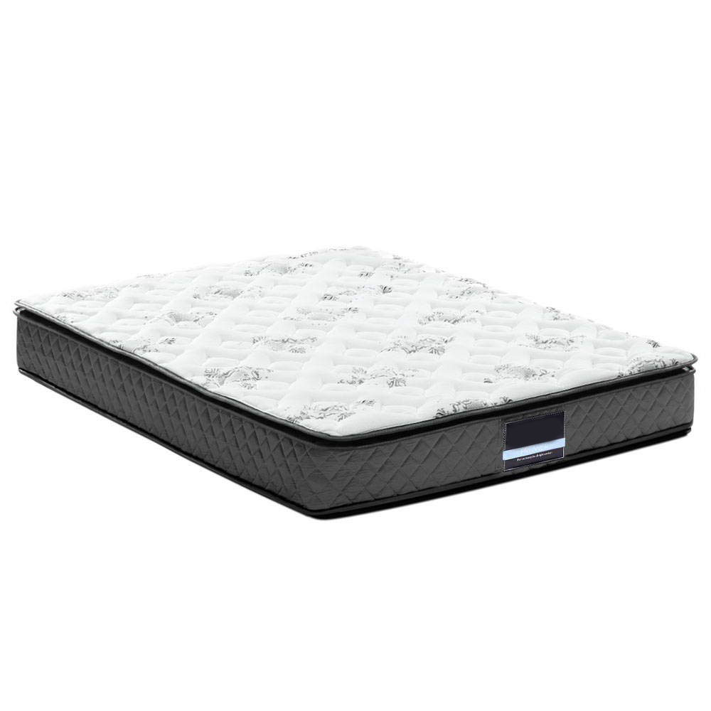 Mattress Pocket Spring Foam 24cm Medium Firm Euro Top