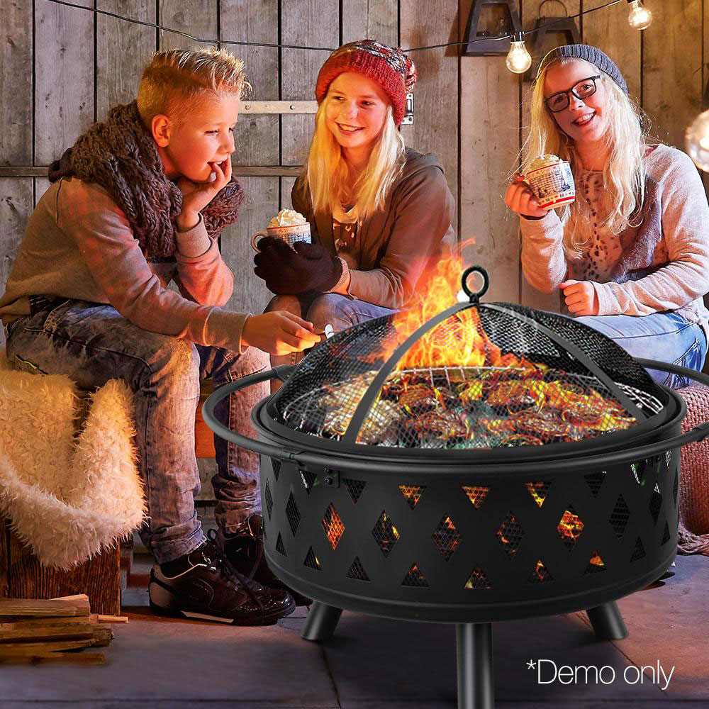 Portable Fire Pit BBQ 30 inches - Image 10