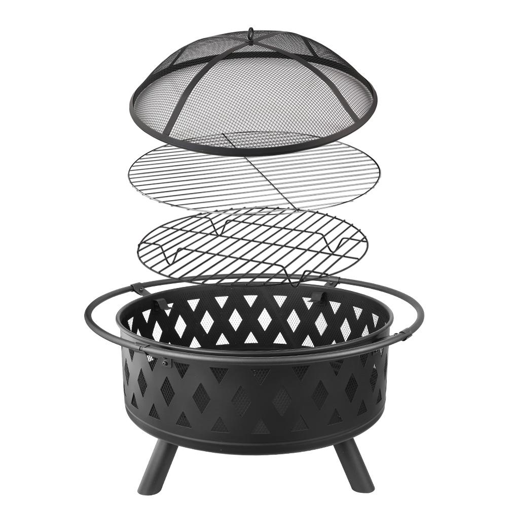 Portable Fire Pit BBQ 30 inches - Image 4