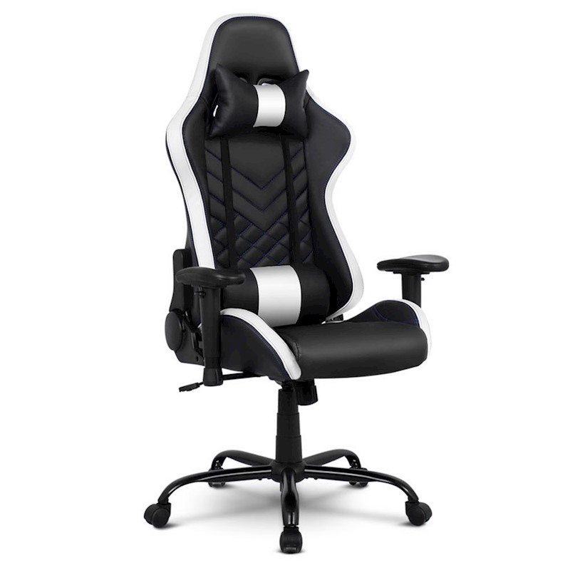 Ultimate Magnum Gaming Chair Black & White