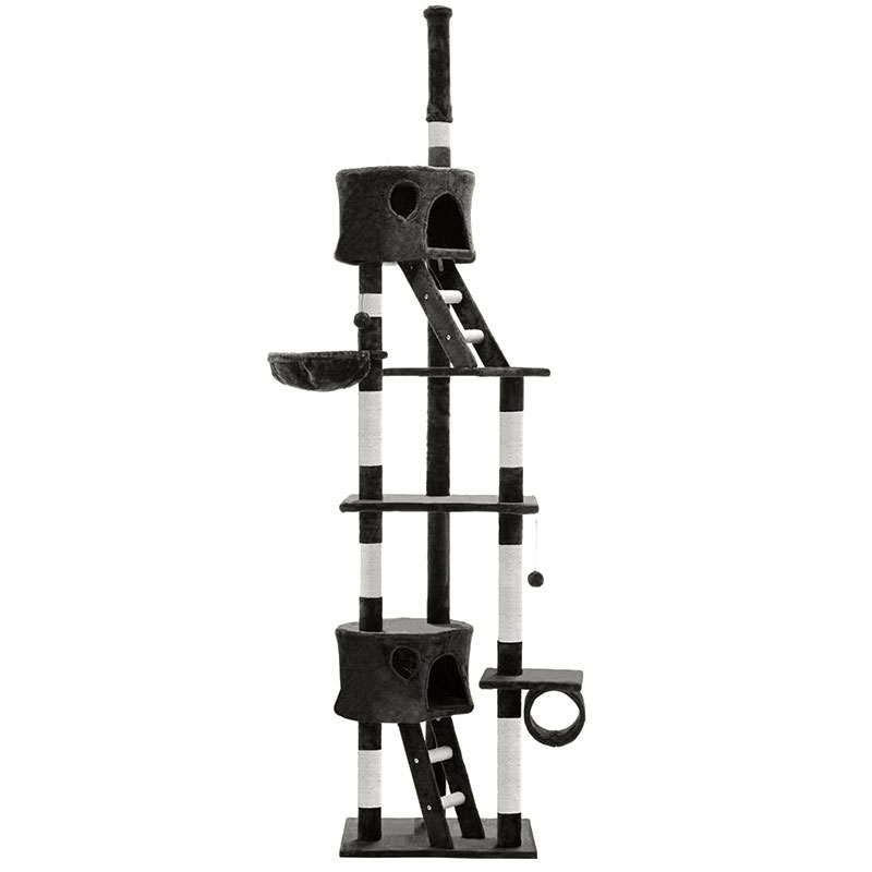 Cat Kitten Toy 260cm Scratching Tree Grey