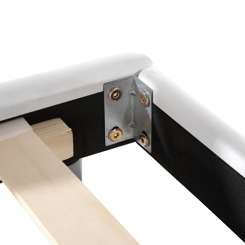 Leather Bed Frame Flio White - Image 6